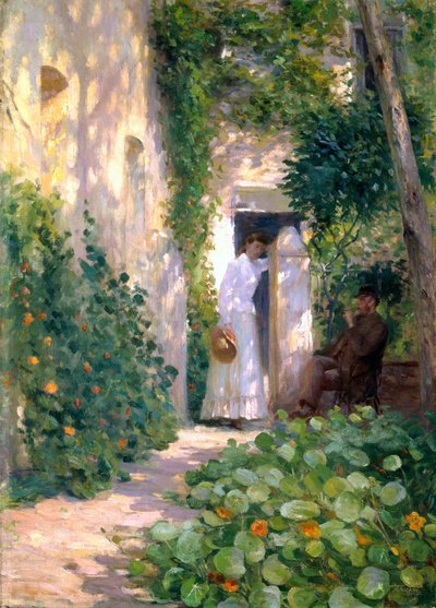 Nasturtiums by Tudor St George Tucker